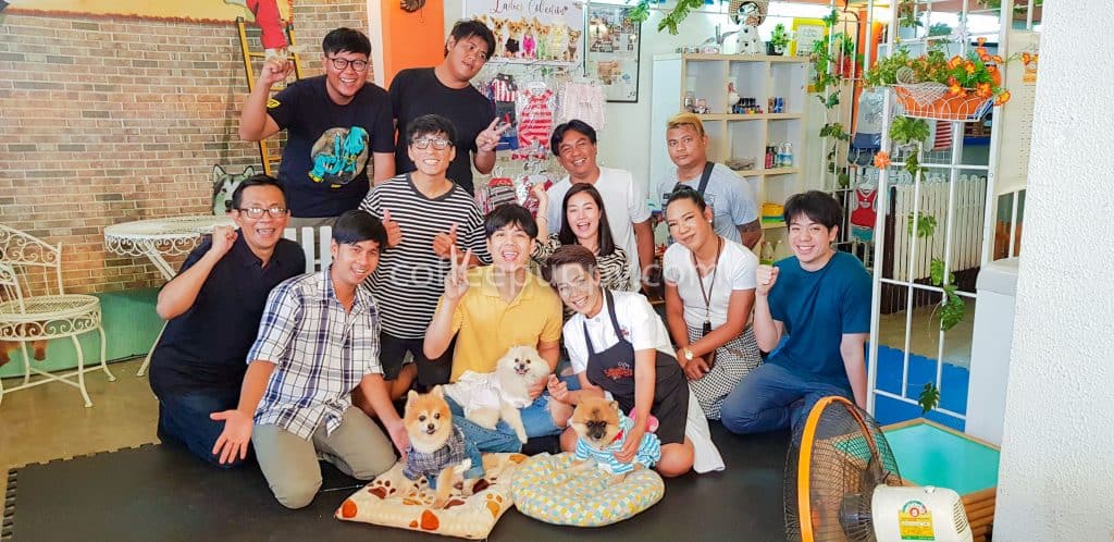 เบื้องหลังการถ่ายทำรายการ "ไทยทึ่ง WOW Thailand" ที่ร้าน Coffee & Puppy